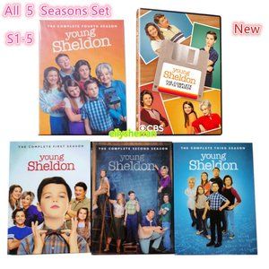 Young Sheldon DVD Complete Series Season 1 2 3 4 5